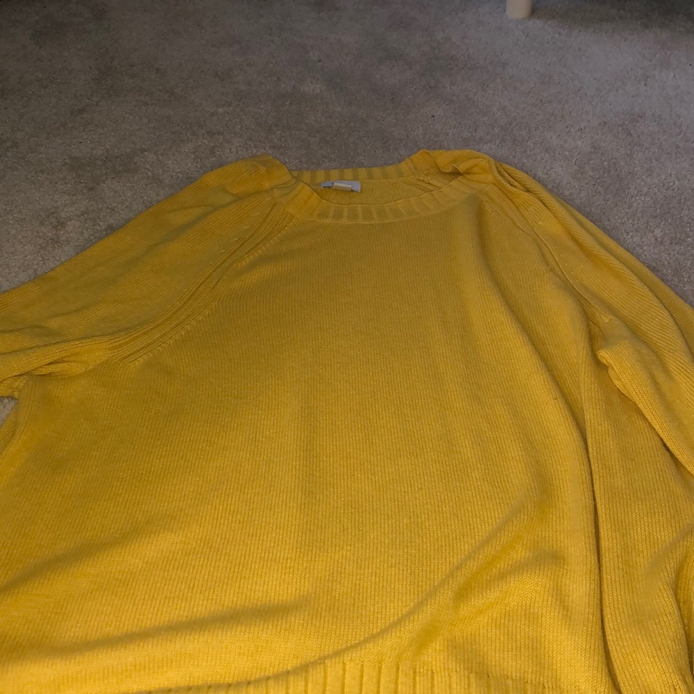 Yellow long sleeve